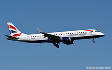 Embraer ERJ-190LR | G-LCAD | BA CityFlyer | Z&UUML;RICH (LSZH/ZRH) 20.09.2023