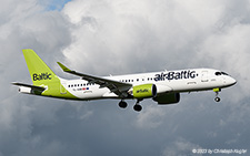 Airbus A220-300 | YL-ABB | Air Baltic  |  Flying for Swiss International Air Lines | Z&UUML;RICH (LSZH/ZRH) 22.09.2023