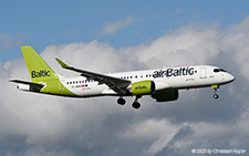 Airbus A220-300 | YL-ABO | Air Baltic  |  Flying for Swiss International Air Lines | Z&UUML;RICH (LSZH/ZRH) 22.09.2023
