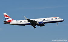 Embraer ERJ-190SR | G-LCYL | BA CityFlyer | Z&UUML;RICH (LSZH/ZRH) 28.09.2023