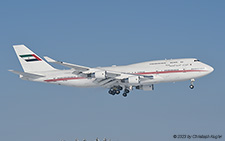 Boeing 747-422 | A6-HRM | Dubai Airwing | Z&UUML;RICH (LSZH/ZRH) 03.12.2023