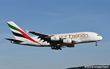 Airbus A380-861 | A6-EEV | Emirates Airline | Z&UUML;RICH (LSZH/ZRH) 30.12.2023