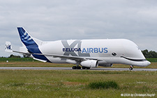 Airbus A300-743L | F-GXLJ | Airbus Transport International | HAMBURG FINKENWERDER (EDHI/XFW) 03.06.2024