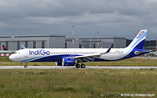 Airbus A321-251nx | D-AZYV | Airbus Industries (IndiGo) | HAMBURG FINKENWERDER (EDHI/XFW) 03.06.2024