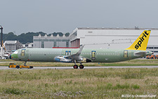 Airbus A321-271nx | - | Airbus Industries (Spirit Airlines) | HAMBURG FINKENWERDER (EDHI/XFW) 04.06.2024