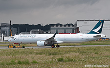 Airbus A321-251nx | D-AVZV | Airbus Industries (Cathay Pacific) | HAMBURG FINKENWERDER (EDHI/XFW) 04.06.2024