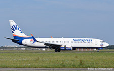 Boeing 737-8HC | TC-SOA | SunExpress | AMSTERDAM-SCHIPHOL (EHAM/AMS) 27.08.2024