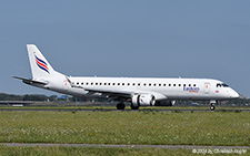 Embraer ERJ-190LR | G-CLYU | Eastern Airways | AMSTERDAM-SCHIPHOL (EHAM/AMS) 28.08.2024