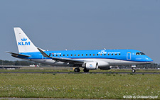 Embraer ERJ-175STD | PH-EXW | KLM Cityhopper | AMSTERDAM-SCHIPHOL (EHAM/AMS) 28.08.2024