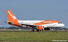 Airbus A319-111 | G-EZBR | easyJet UK | AMSTERDAM-SCHIPHOL (EHAM/AMS) 28.08.2024