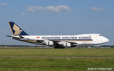 Boeing 747-412F | 9V-SFP | Singapore Airlines Cargo | AMSTERDAM-SCHIPHOL (EHAM/AMS) 28.08.2024