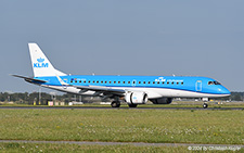 Embraer ERJ-190STD | PH-EZL | KLM Cityhopper | AMSTERDAM-SCHIPHOL (EHAM/AMS) 28.08.2024