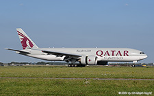 Boeing 777-F | A7-BFP | Qatar Airways | AMSTERDAM-SCHIPHOL (EHAM/AMS) 28.08.2024