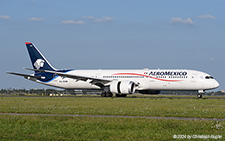 Boeing 787-9 | XA-DHM | AeroMexico | AMSTERDAM-SCHIPHOL (EHAM/AMS) 28.08.2024