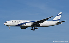 Boeing 777-258ER | 4X-ECF | El Al Israel Airlines | AMSTERDAM-SCHIPHOL (EHAM/AMS) 28.08.2024