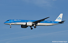 Embraer ERJ-195-E2 | PH-NXM | KLM Cityhopper  |  1700th E-Jet sticker | AMSTERDAM-SCHIPHOL (EHAM/AMS) 28.08.2024