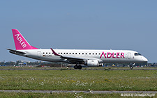 Embraer ERJ-190AR | D-AJHW | German Airways  |  Promoting Adler Modemärkte | AMSTERDAM-SCHIPHOL (EHAM/AMS) 28.08.2024