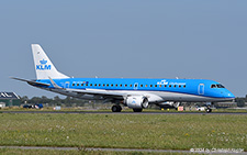 Embraer ERJ-190STD | PH-EZN | KLM Cityhopper | AMSTERDAM-SCHIPHOL (EHAM/AMS) 28.08.2024