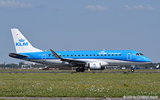 Embraer ERJ-175STD | PH-EXZ | KLM Cityhopper | AMSTERDAM-SCHIPHOL (EHAM/AMS) 28.08.2024