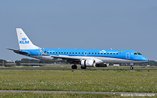 Embraer ERJ-190STD | PH-EZP | KLM Cityhopper | AMSTERDAM-SCHIPHOL (EHAM/AMS) 28.08.2024