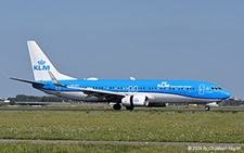 Boeing 737-8K2 | PH-BXV | KLM Royal Dutch Airlines | AMSTERDAM-SCHIPHOL (EHAM/AMS) 28.08.2024