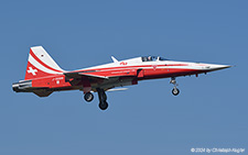 Northrop F-5E Tiger II | J-3088 | Swiss Air Force  |  60 Years Patrouille Suisse sticker | EMMEN (LSME/---) 23.08.2024