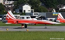 Northrop F-5E Tiger II | J-3088 | Swiss Air Force  |  60 Years Patrouille Suisse sticker | EMMEN (LSME/---) 23.08.2024