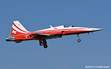 Northrop F-5E Tiger II | J-3083 | Swiss Air Force  |  60 Years Patrouille Suisse sticker | EMMEN (LSME/---) 23.08.2024