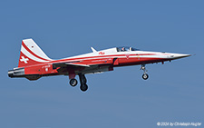 Northrop F-5E Tiger II | J-3091 | Swiss Air Force  |  60 Years Patrouille Suisse sticker | EMMEN (LSME/---) 23.08.2024