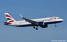 Airbus A320-251n | G-TTNF | British Airways | Z&UUML;RICH (LSZH/ZRH) 14.01.2024