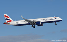 Airbus A321-251nx | G-NEOY | British Airways | Z&UUML;RICH (LSZH/ZRH) 19.01.2024
