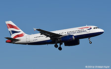 Airbus A319-131 | G-EUPS | British Airways | Z&UUML;RICH (LSZH/ZRH) 27.01.2024