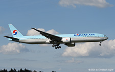 Boeing 777-3B5ER | HL8216 | Korean Air | Z&UUML;RICH (LSZH/ZRH) 13.06.2024