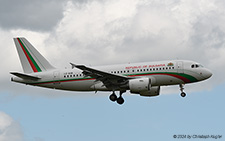 Airbus A319-112 | LZ-AOB | Government of Bulgaria | Z&UUML;RICH (LSZH/ZRH) 15.06.2024
