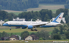 Boeing C-32A | 99-0003 | US Air Force | Z&UUML;RICH (LSZH/ZRH) 15.06.2024