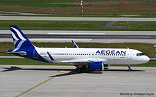 Airbus A320-271n | SX-NEK | Aegean Airlines | Z&UUML;RICH (LSZH/ZRH) 16.06.2024