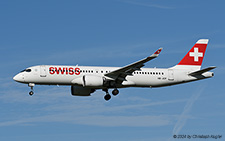 Bombardier CSeries 300 | HB-JCP | Swiss International Air Lines | Z&UUML;RICH (LSZH/ZRH) 05.07.2024