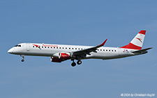 Embraer ERJ-195LR | OE-LWA | Austrian Airlines | Z&UUML;RICH (LSZH/ZRH) 18.07.2024