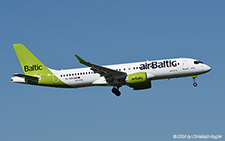 Airbus A220-300 | YL-ABV | Air Baltic | Z&UUML;RICH (LSZH/ZRH) 10.08.2024