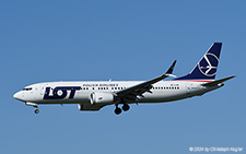 Boeing 737 MAX 8 | SP-LWM | LOT Polish Airlines | Z&UUML;RICH (LSZH/ZRH) 11.08.2024