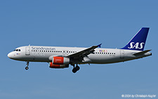 Airbus A320-232 | OY-KAU | SAS Scandinavian Airlines System | Z&UUML;RICH (LSZH/ZRH) 11.08.2024