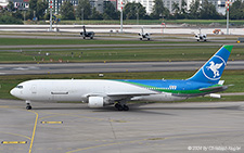 Boeing 767-3Q8ERBDSF | 4X-IAJ | Challenge Airlines  |  This Boeing 767 of Challenge Airlines was previously used by the the Russian Ikar  | Z&UUML;RICH (LSZH/ZRH) 03.09.2024