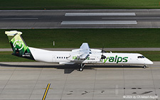 Bombardier DHC-8-402 | 9H-PAUL | Skyalps | Z&UUML;RICH (LSZH/ZRH) 11.10.2024