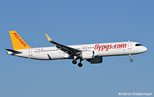 Airbus A321-251nx | TC-RDF | Pegasus Airlines | Z&UUML;RICH (LSZH/ZRH) 16.11.2024