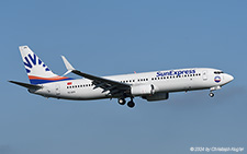 Boeing 737-8EH | TC-SPY | SunExpress  |  This aircraft only entered service with SunExpress on 07 June 2024. | Z&UUML;RICH (LSZH/ZRH) 16.11.2024